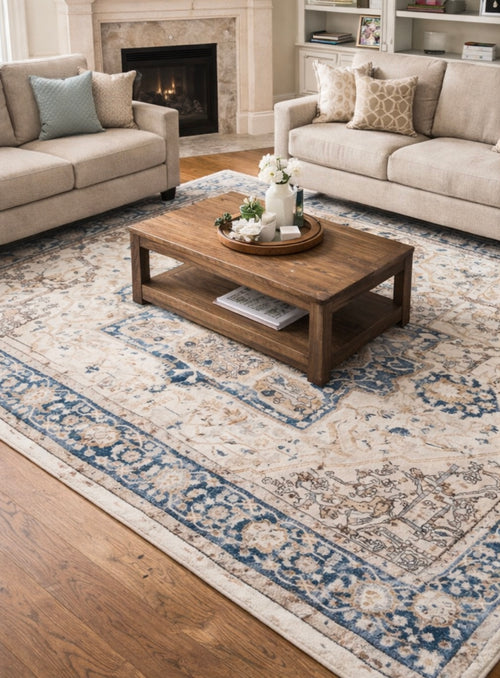 Calm Interior Floor Rug - Machine Washable