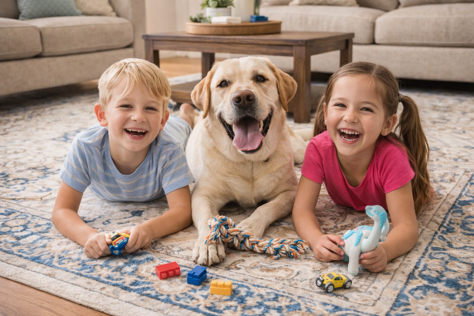 Calm Interior Floor Rug - Machine Washable
